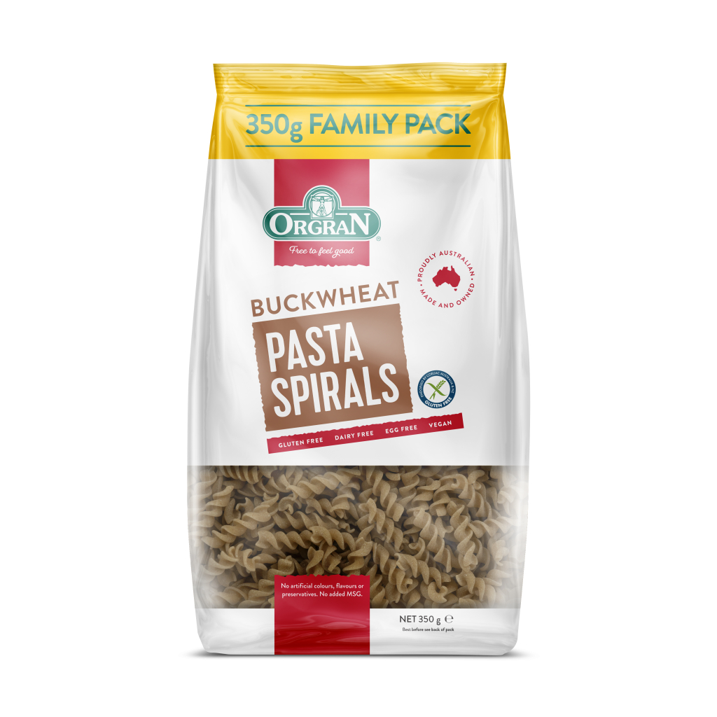 

Orgran, Buckwheat Pasta Spirals 350gr