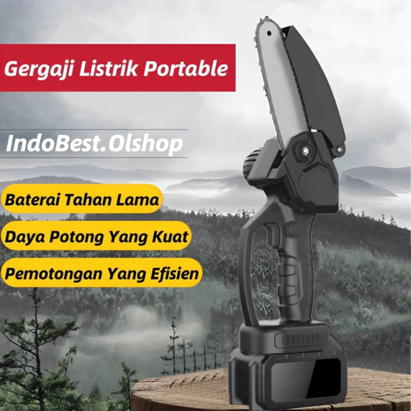 Chainsaw mini 6 Inch Chainsaw Cordless 6 Inch Chainsaw Cordless Chainsaw Gergaji