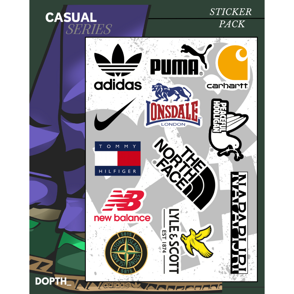 

STICKER PACK BRAND PREMIUM - DOPTH