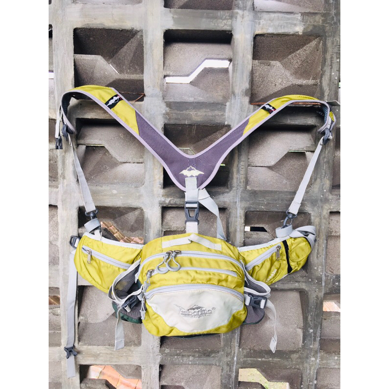 tas outdoor selempang ransel TIMBERLINE YELLOW original