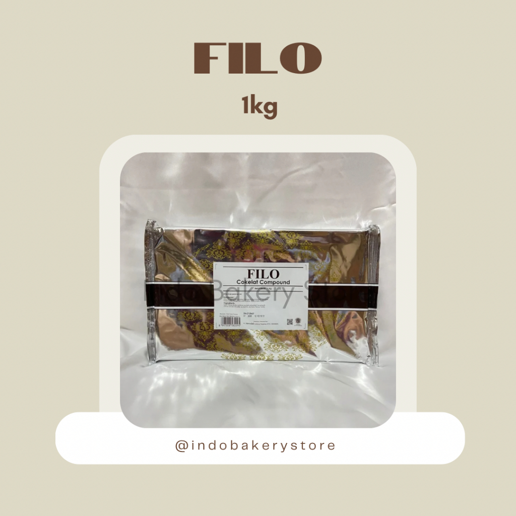 

FILO Dark Compound 1 kg | Coklat Batang | BACA DESKRIPSI