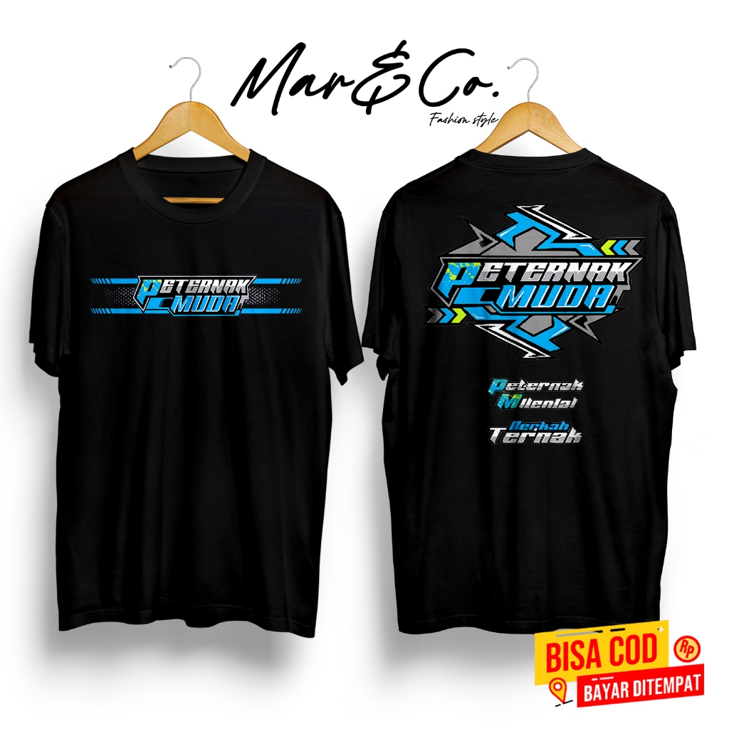 KAOS " PETERNAK MUDA " BAJU TUKANG NGARIT | KOAS VIRAL pria jumbo | KAOS DISTRO