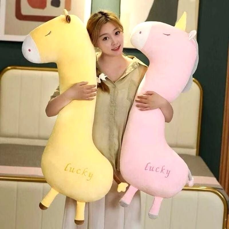 Boneka Guling Unicorn Jumbo 120CM Halus Lembut Berkualitas SNI