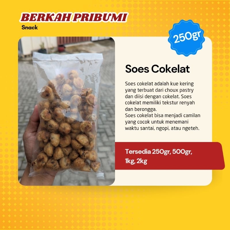 

Soes Coklat sus coklat GG 250gr