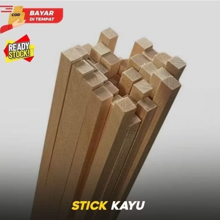 stik/stick kayu panjang stik kayu tambahan