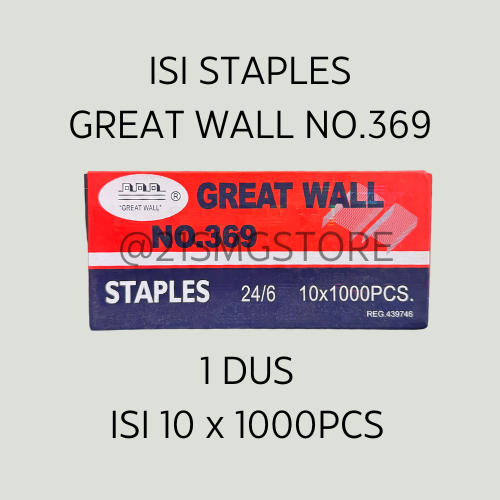 

ISI STAPLES GREAT WALL BESAR