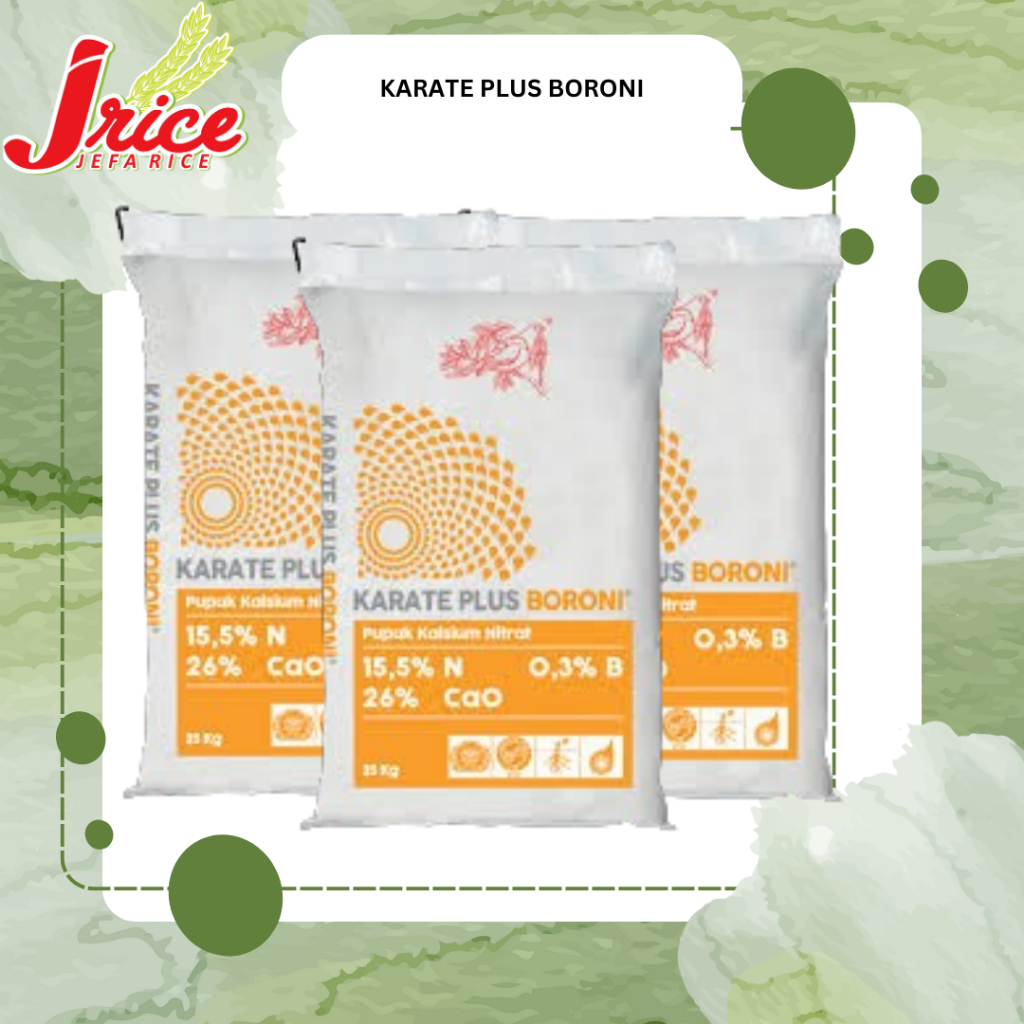 PUPUK KARATE PLUS BORONI 25 KG