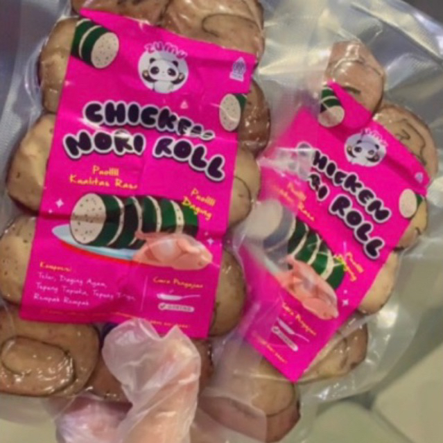 

CHICKEN NORI ROLL daging ayam ( Frozenfood )