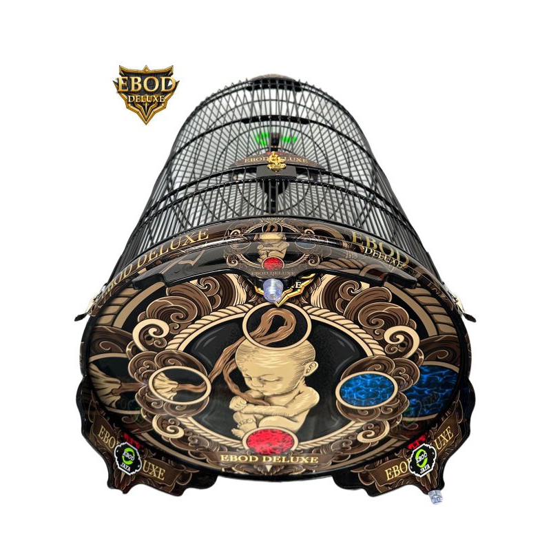 PAPAT LIMO PANCER EBOD DELUXE sangkar murai ebod jaya original tebok pvc water slide decal non ros n