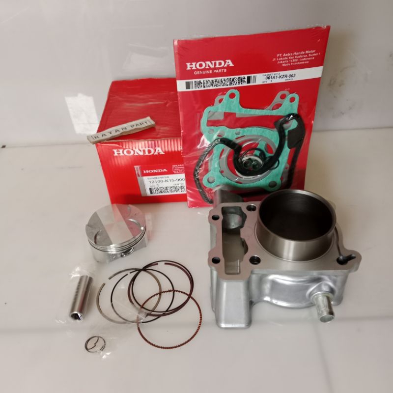 blok seher komplit K15 cb 150R cb 150R cb 150R blok+piston+top set