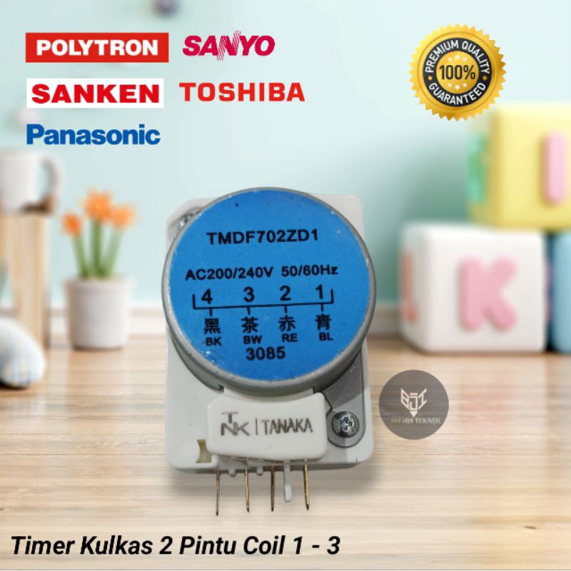 Timer Kulkas 2 Pintu Coil 1 3 | Polytron Sanken LG Panasonic