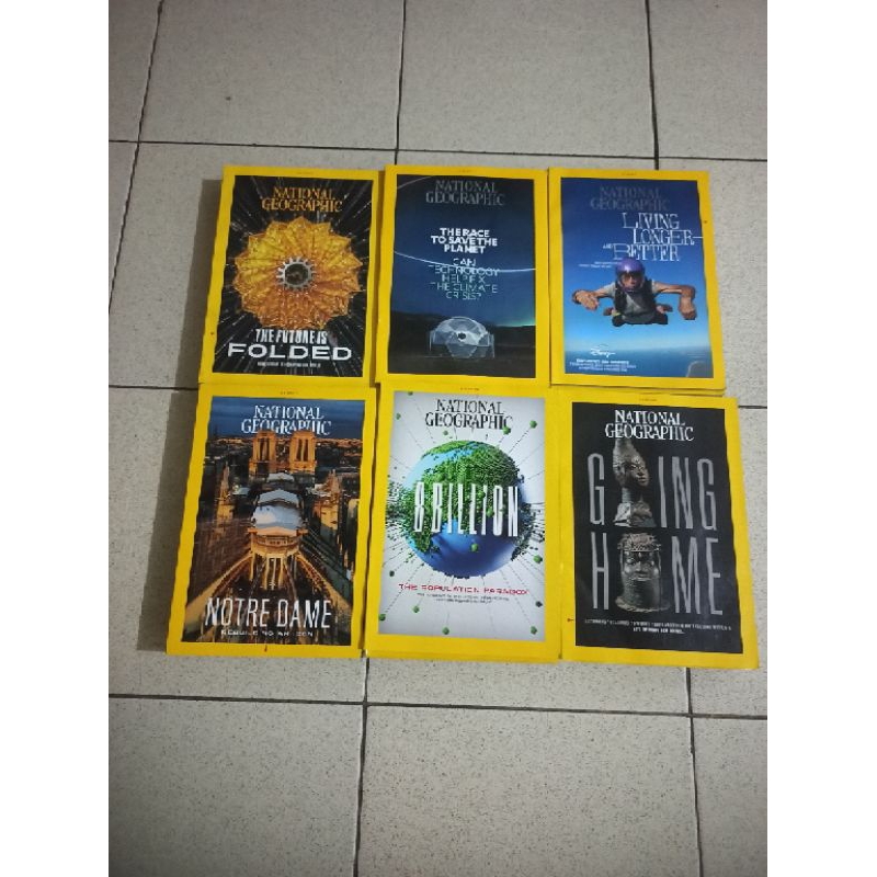 RB Majalah NAT GEO NATIONAL GEOGRAPHIC 2020/2021/2022/2023. NAT GEO ENGLISH EDITION . (Baru)
