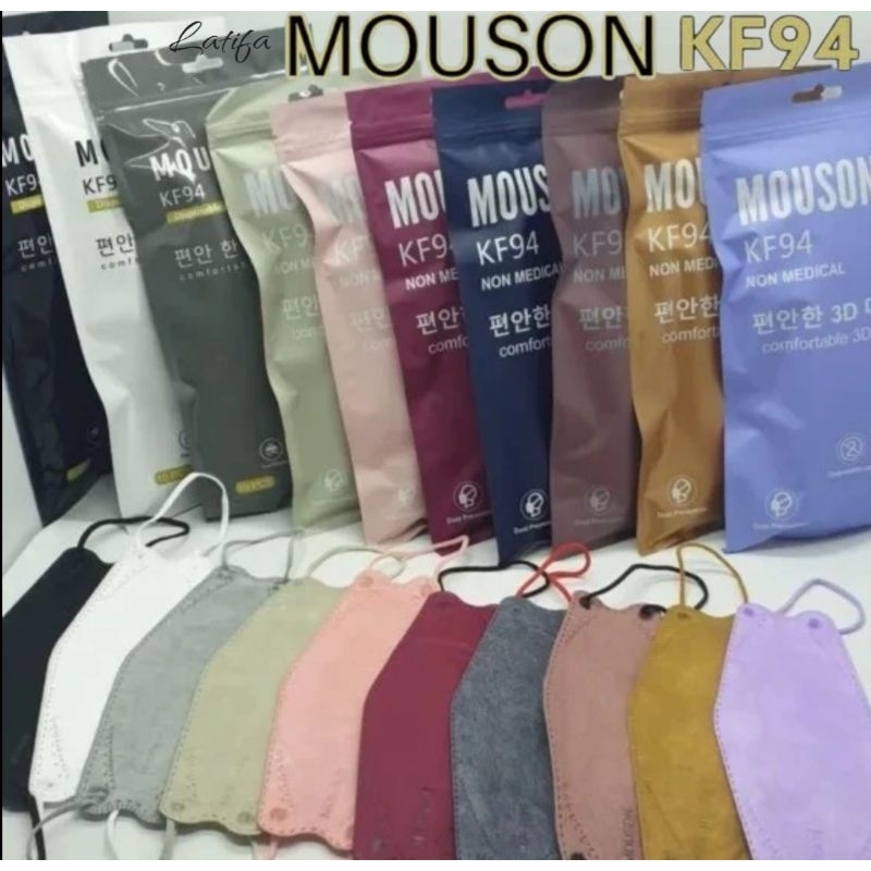 MASKER KF94 MOUSON 10 PCS