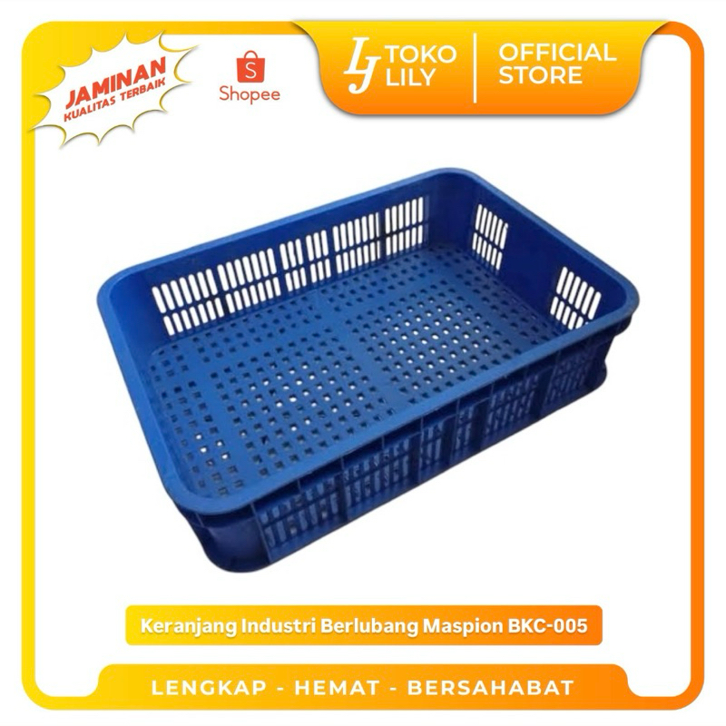 Keranjang Krat Industri Berlubang Maspion BKC-005