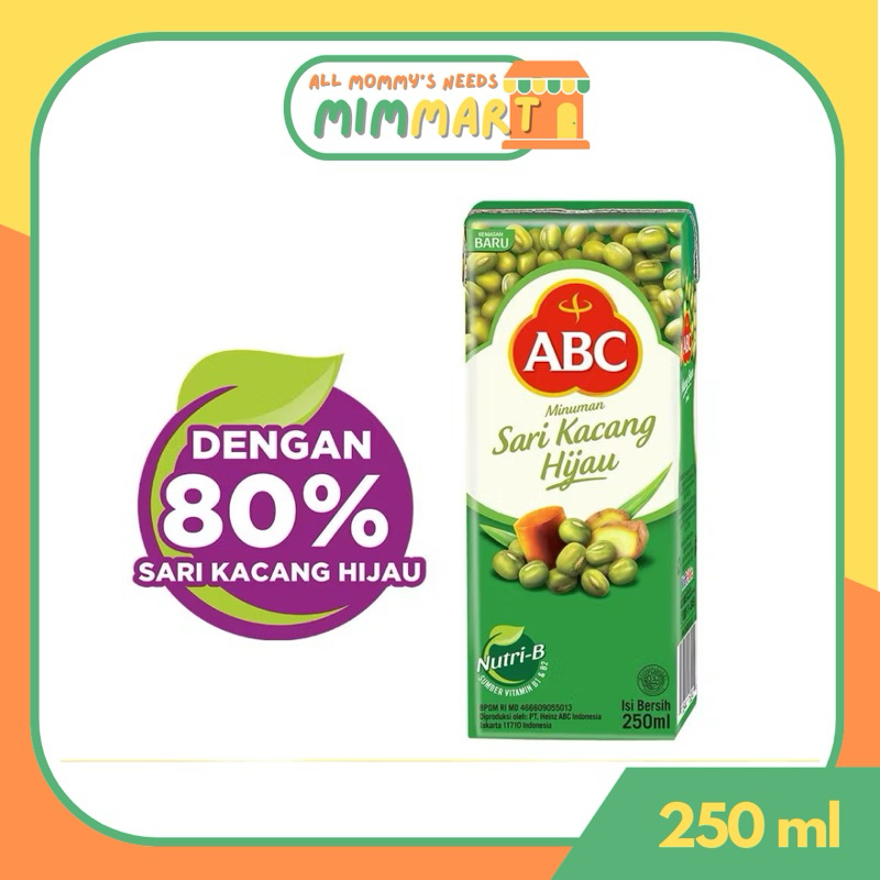 

[MimMart] - ABC Sari Kacang Hijau 250 ml