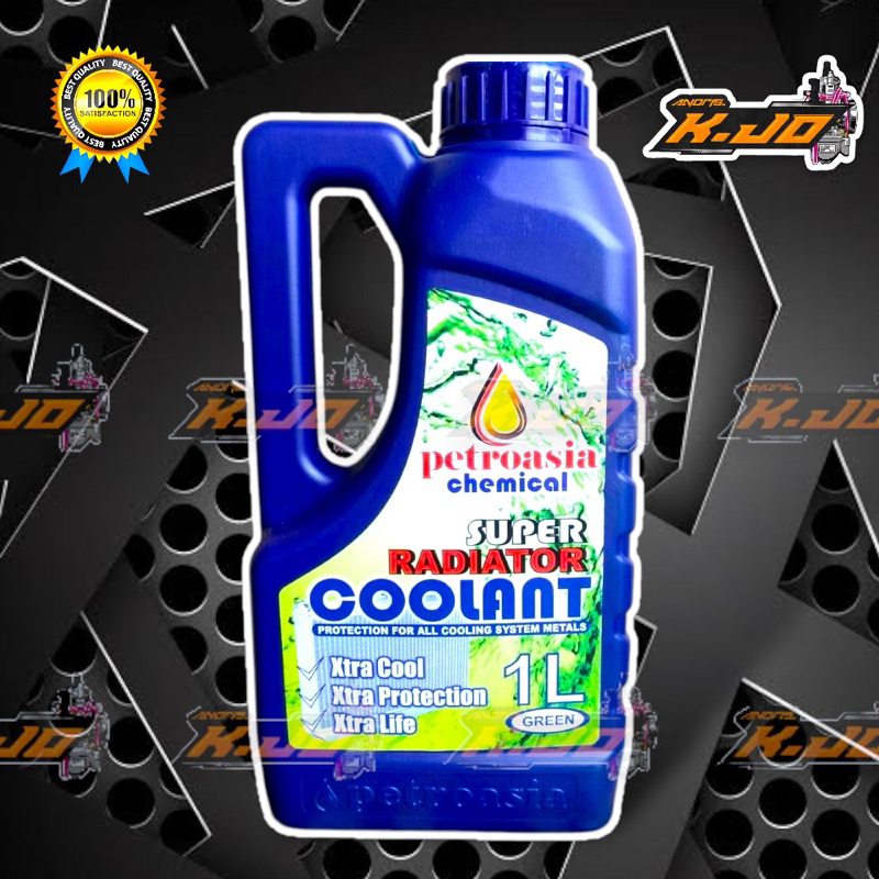 Air Radiator Mobil Motor Coolant SNI NOS HIJAU MATIC SPORT 1 Liter