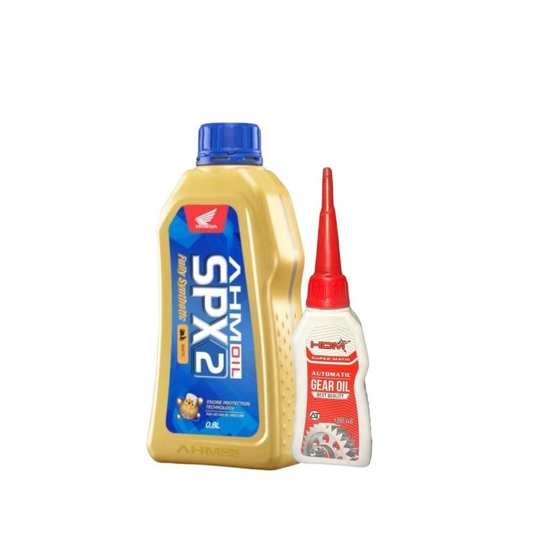 Oli Mesin Motor Matic Honda SPX2 & Oli Gardan Hdm Oli Gear 120ml Oli Spx2 Spx 2 Oli Motor Mpx2 Oli A