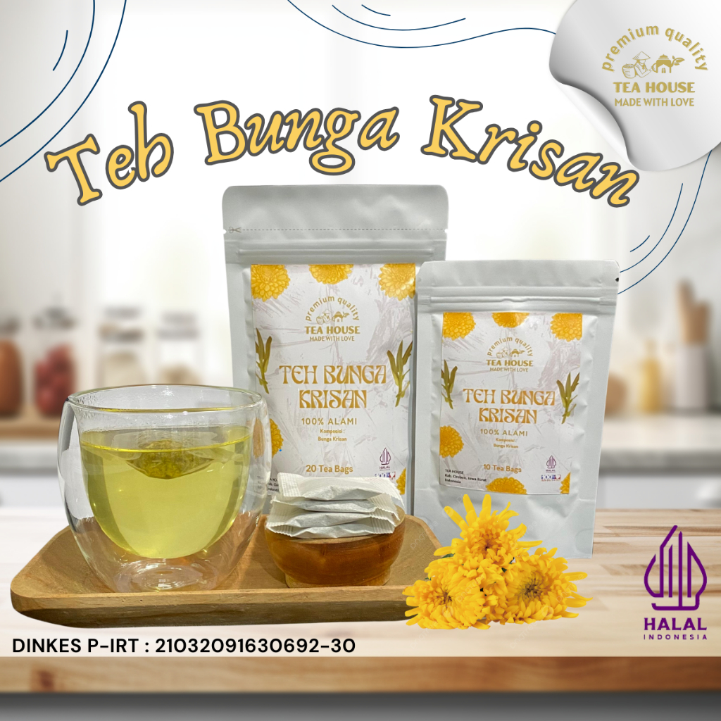 

Teh Bunga Krisan | Teh Celup Bunga Krisan Isi 10 & 20 Kantong Teh