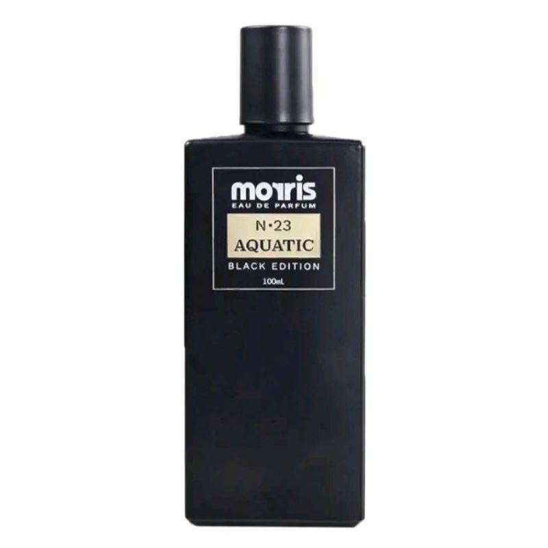 Morris Eau de Parfum Aquatic Black Edition 100 ml - Parfum Morris - Parfum Pria