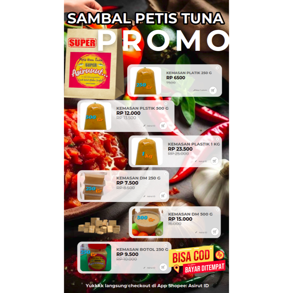 

Petis Madura Original Ikan Tuna, Cocok Utuk Olahan Sambal. Kualitas SUPER A1. PROMO