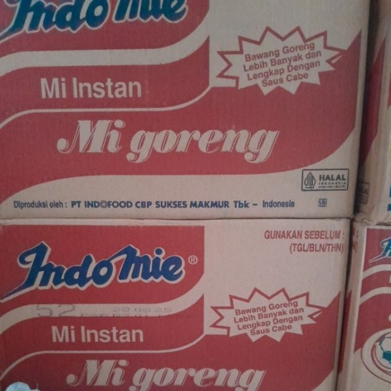 

Indomie Goreng Paket 3 Dus