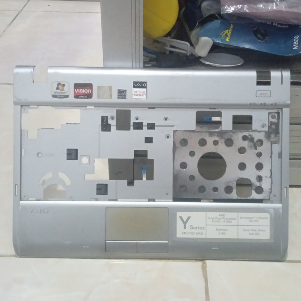 Casing Palmrest SONY VAIO PCG-31311W Frame Keyboard Sony Vaio VPCYB15AG Casing Keyboard Sony Vaio Y 