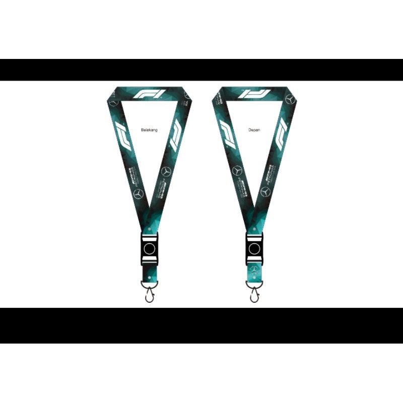 

Lanyard Mercedes AMG Petronas F1 Lewis Hamilton George Russell Formula 1
