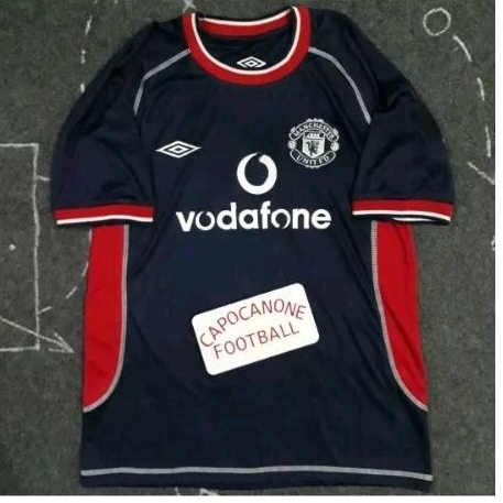 JERSEY MANCHESTER UNITED RETRO 3rd third 2000 2001 00 01 MU MAN.UNITED 1999 1998 98 99 2002 02 Bloke