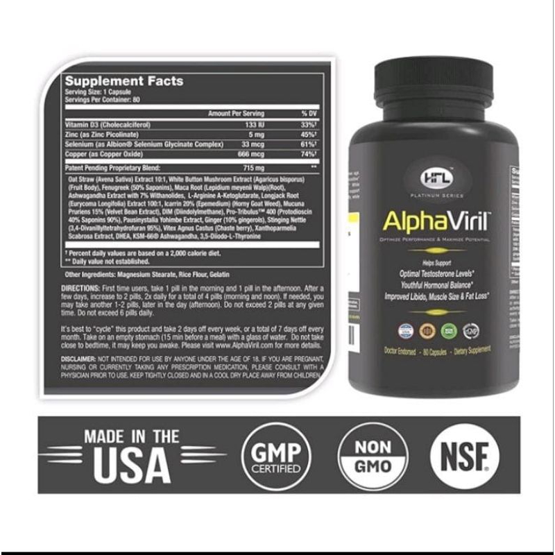 Alpha Viril Original Asli