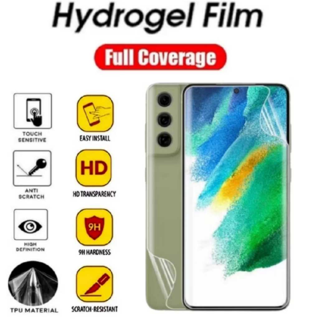 Anti Gores Depan+Belakang Hydrogel Samsung S6 S7 Active Edge + Active Screen Protector Full Cover