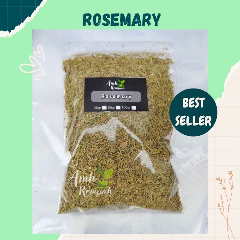 

Rosemary Kering Kemasan 100gram