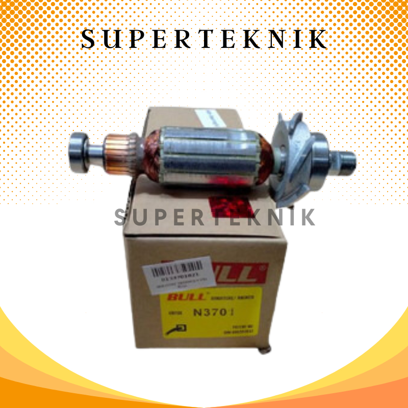 Bull Armature N3701 Angker Profil Trimmer Makita N 3701 / Armature/Angker/Rotor BULL N3701 Trimmer f