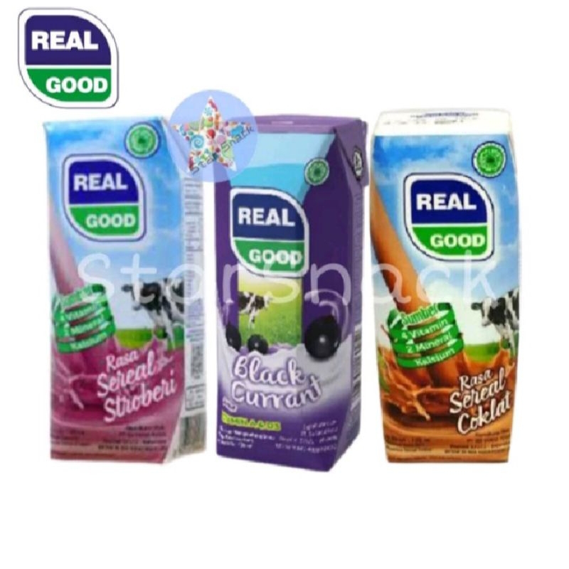 

real good UHT 125ml isi 10 pc