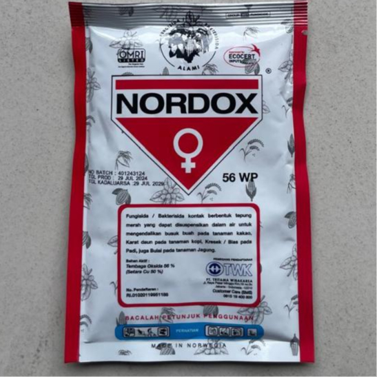 Fungisida / Bakterisida NORDOX 100 Gram Bahan Aktif Tembaga Oksida 56%