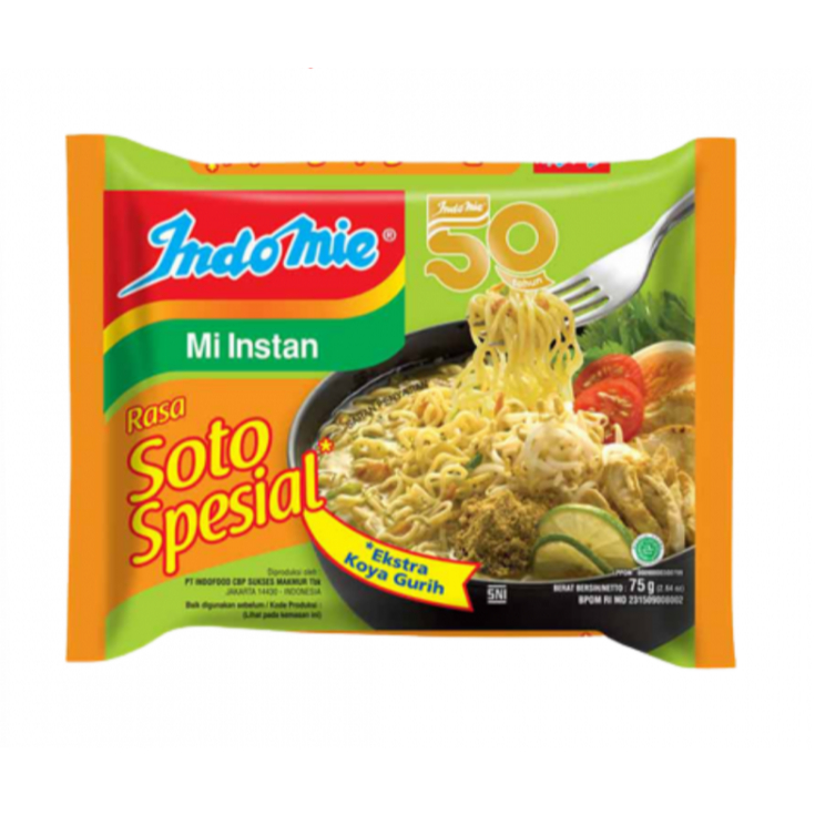 

Indomie Kuah Soto Spesial 75 gr