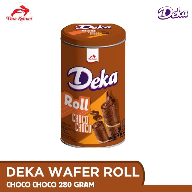 

Deka waffer roll can 280gr choconut&chocochoco