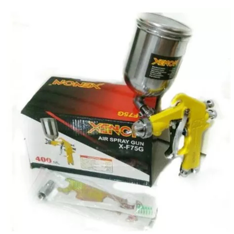 Spray Gun F75G Xenon Tabung Atas 400ml Spray Gun Xenon F75G