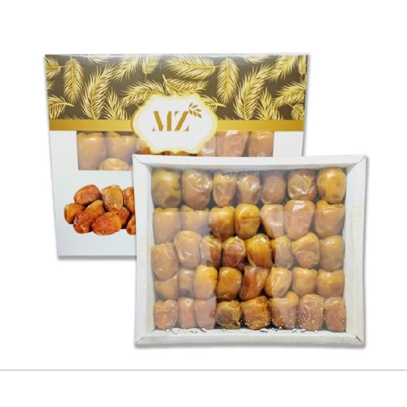 

Kurma Sukari Premium 1kg Selected Dates | Sukari Malaki Dates | Sukkari Eksklusif Hampers