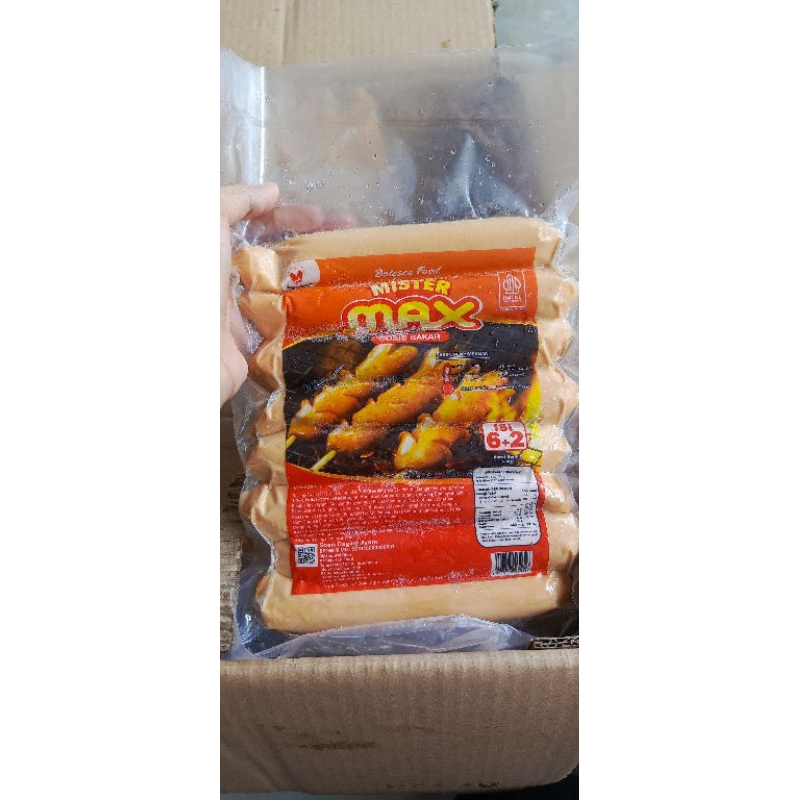

Sosis bakar mister max jumbo isi 8