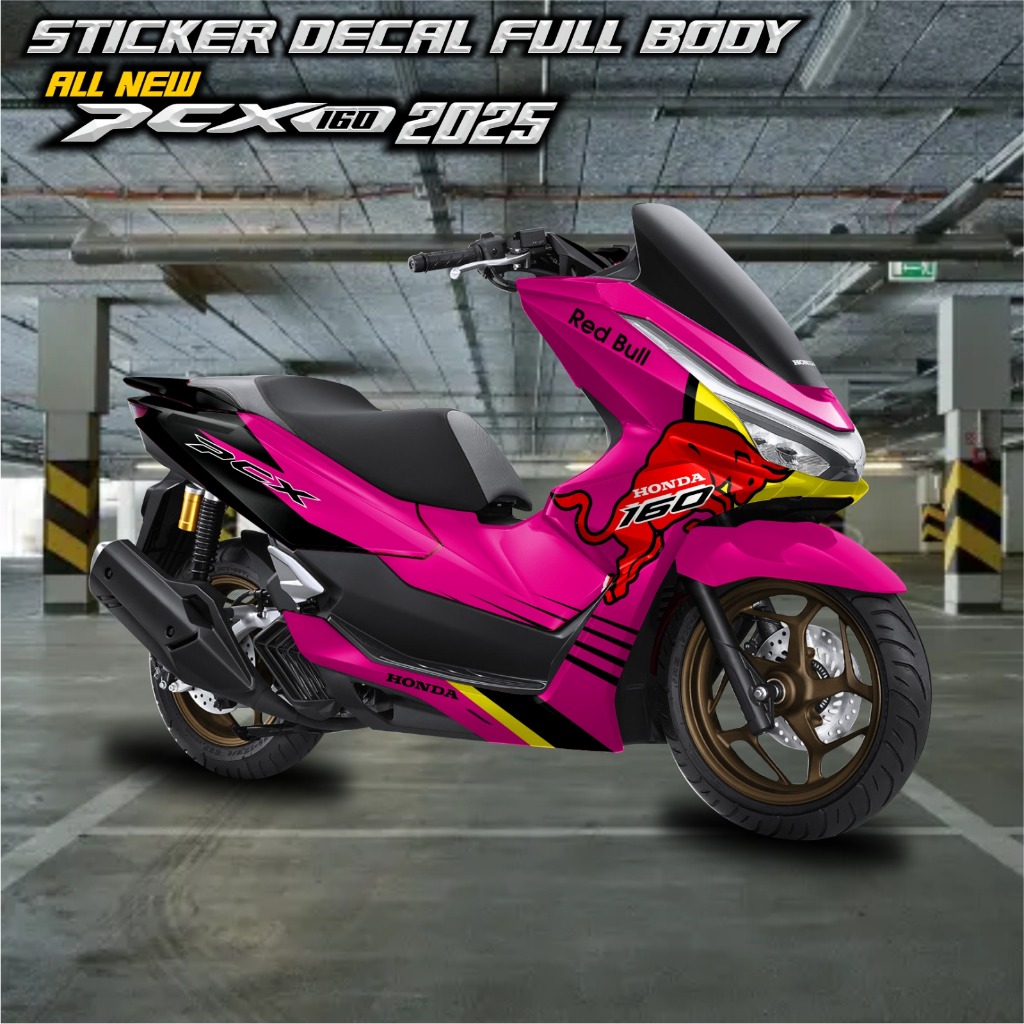 DECAL HONDA PCX NEW 160 FULL BODY VARIASI CUSTOM