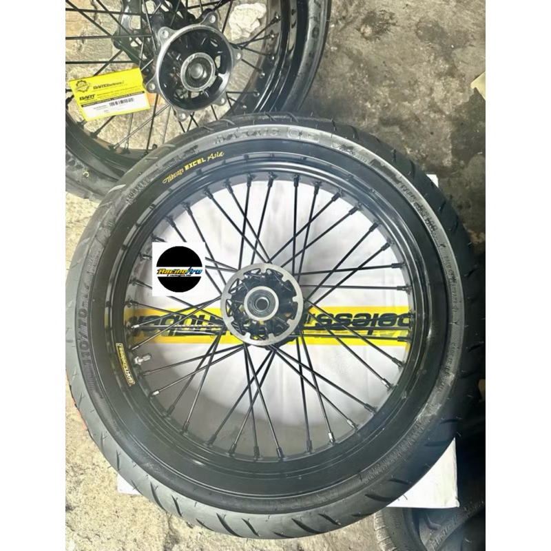 VELG SET RXZ - KLX - CRF - WR VELG EXCEL TAKASAGO BARTUBLES 17/300/350