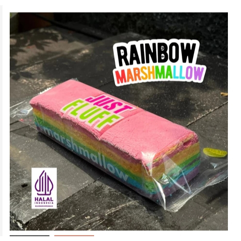 

MARSHMALLOW JUSTFLUFF RAINBOW (HALAL) 3 KOTAK