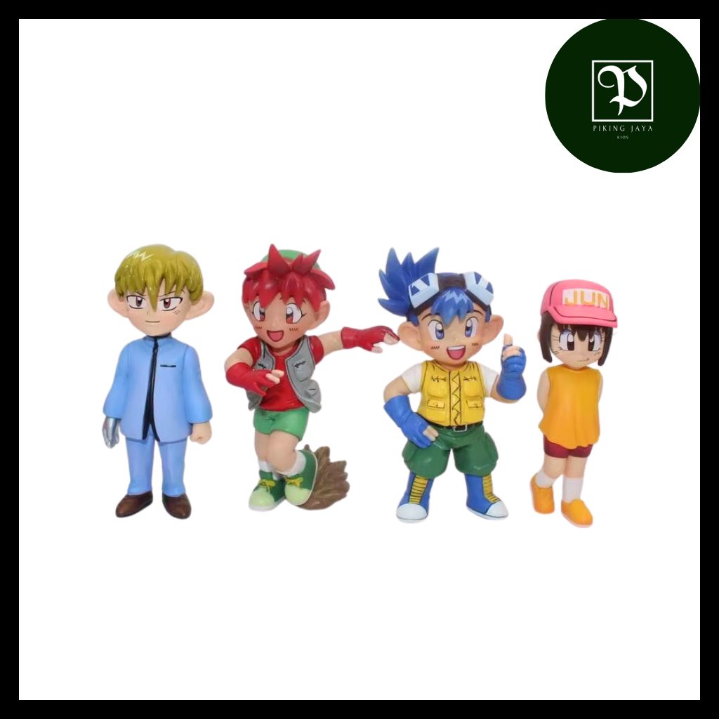 Figure Anime Mini 4WD Bakusou Kyoudai Let's Go Merk Ruize