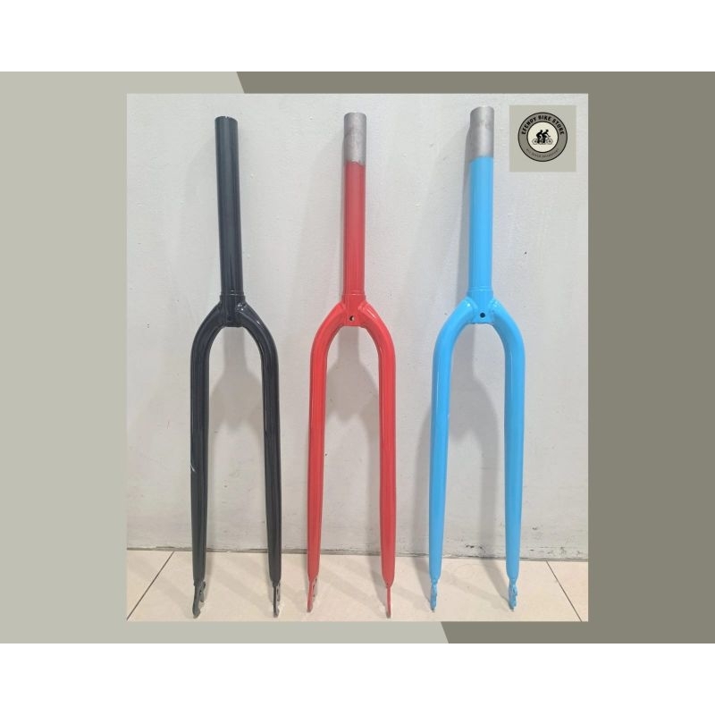 Fork Fiksi OS 700C Garpu Fiksi Oversize 700C Taiwan Hitam Merah Biru Garpu Fiksi OS