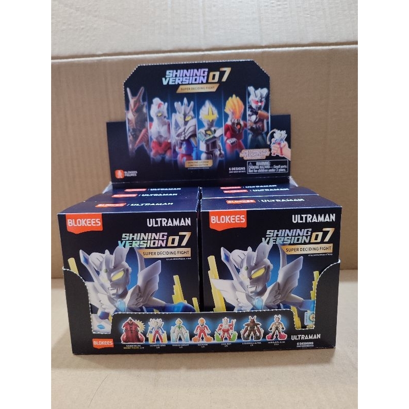 Mainan Blokees Figure Ultraman Zero 07 Shining Version