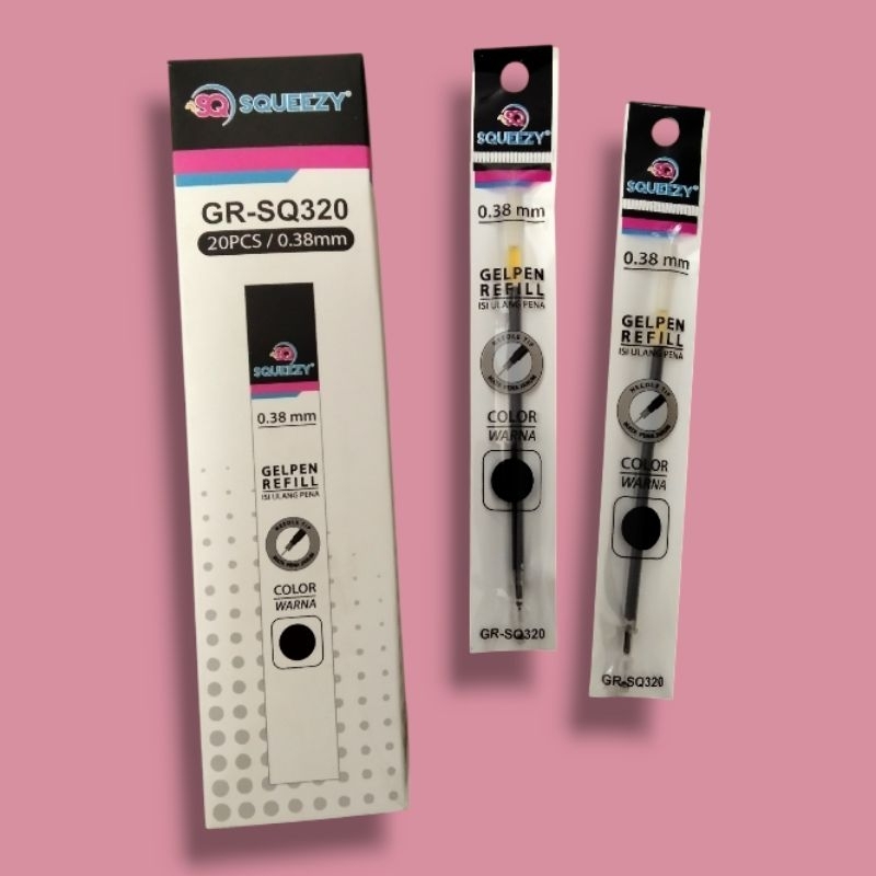 

Pen Gel Refill/Isi Pen Gel Sqeezy isi 20 pcs