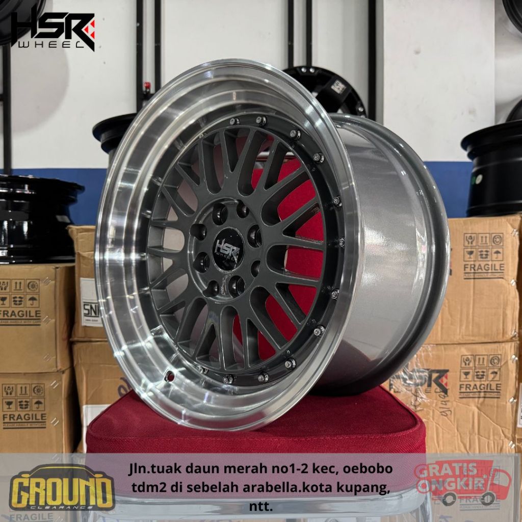 VELG MOBIL CELONG R16 COCOK BUAT JAZZ, YARIS, AVANZA, IGNIS R16 HSR LEMANS
