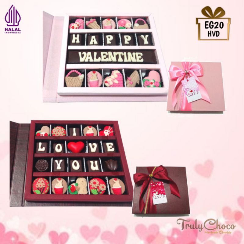 

Hadiah kado valentine 2025 coklat trulychoco G20 EG20