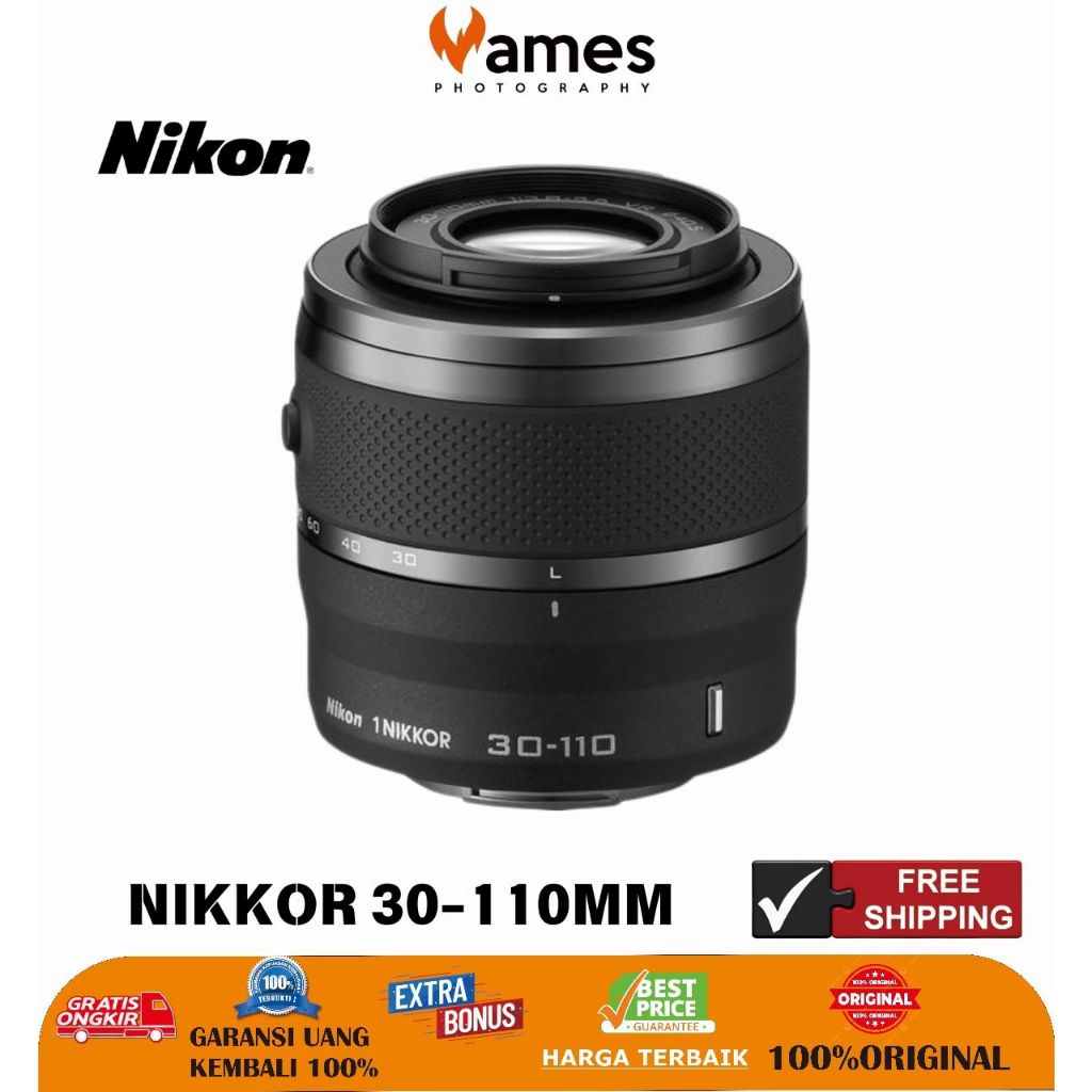Lensa Nikkor 30-110mm NIKON For J1 J2 J3 J5
