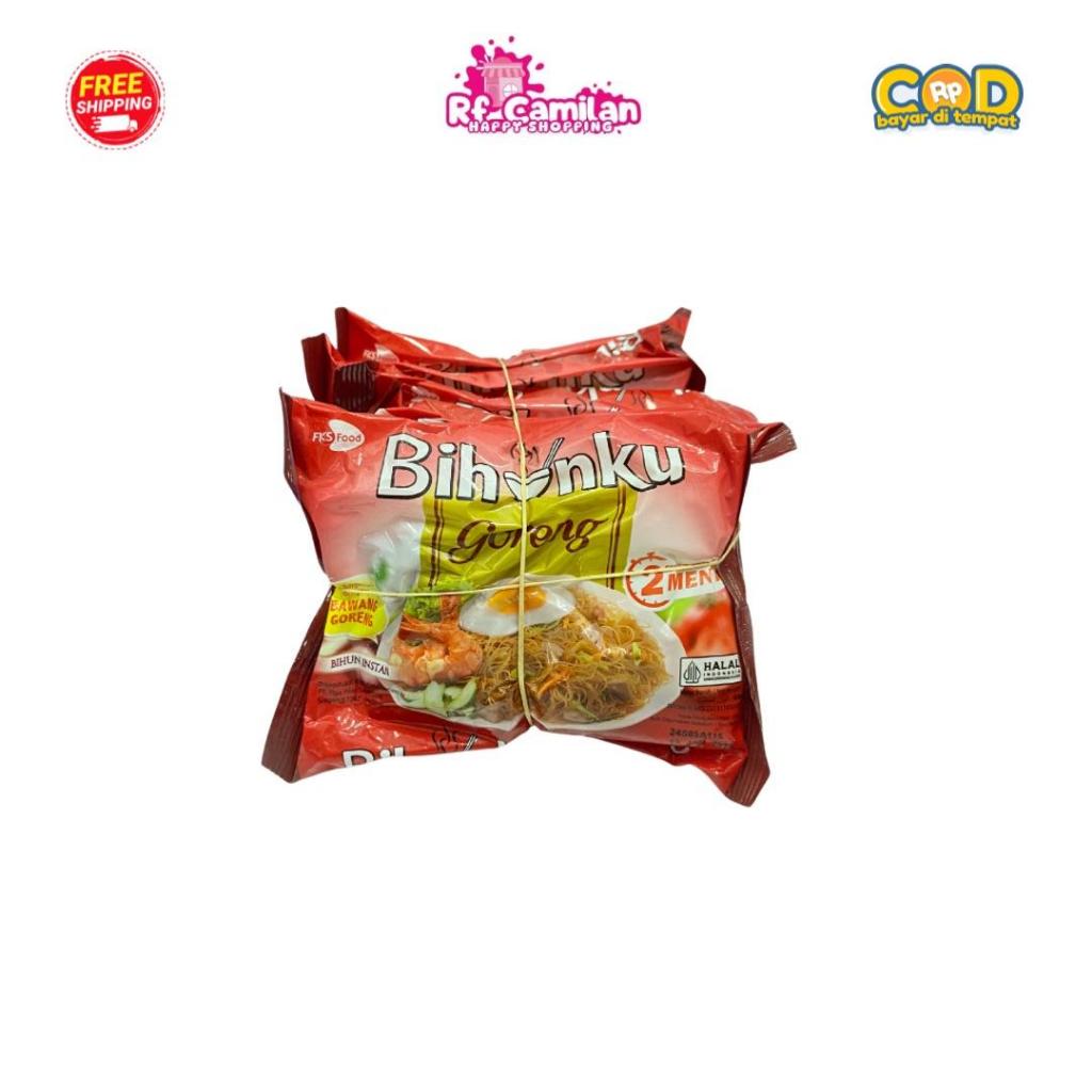 

[RF_Camilan] BUNDLING Bihunku Goreng Instan isi 4